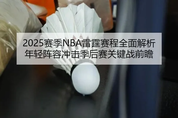 2025赛季NBA雷霆赛程全面解析年轻阵容冲击季后赛关键战前瞻